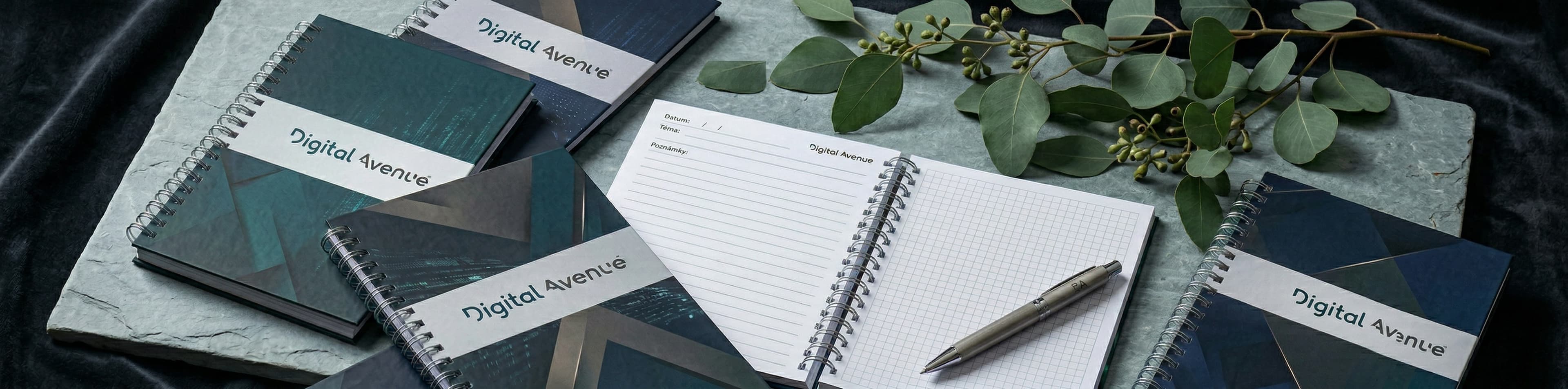 Tisk bloky se spirálou — profesionální tisková produkce | Digital Avenue