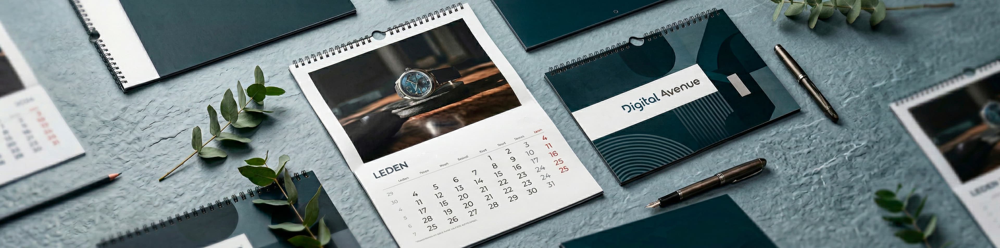 Tisk kalendáře nástěnné — profesionální tisková produkce | Digital Avenue