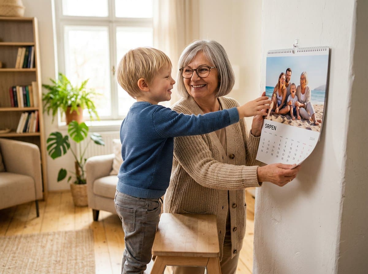 Nástěnný kalendář z vlastních fotek — tisk kalendářů online | Digital Avenue