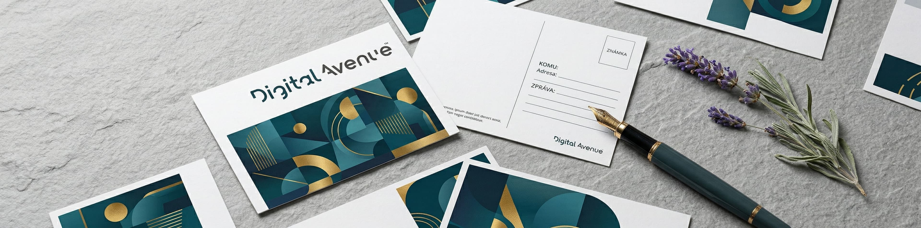 Tisk pohlednice — profesionální tisková produkce | Digital Avenue