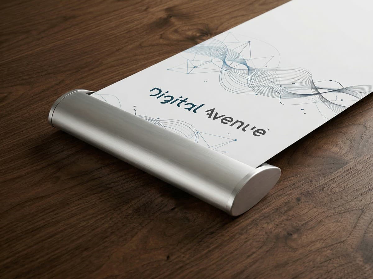 Tisk roll-up premium online | Digital Avenue