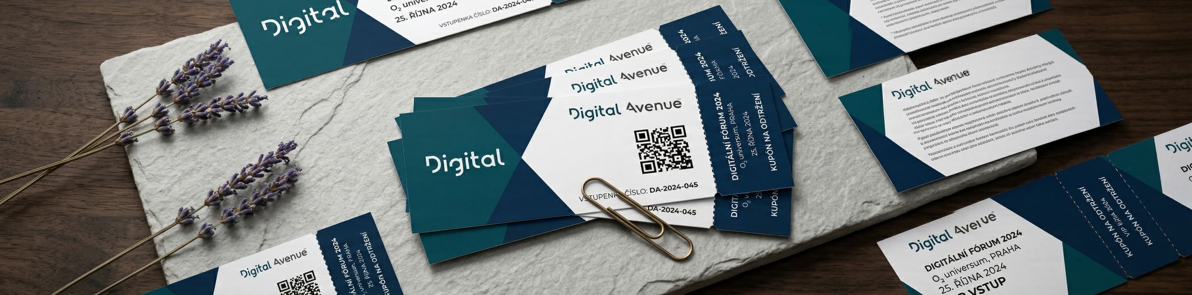 Tisk vstupenky — profesionální tisková produkce | Digital Avenue